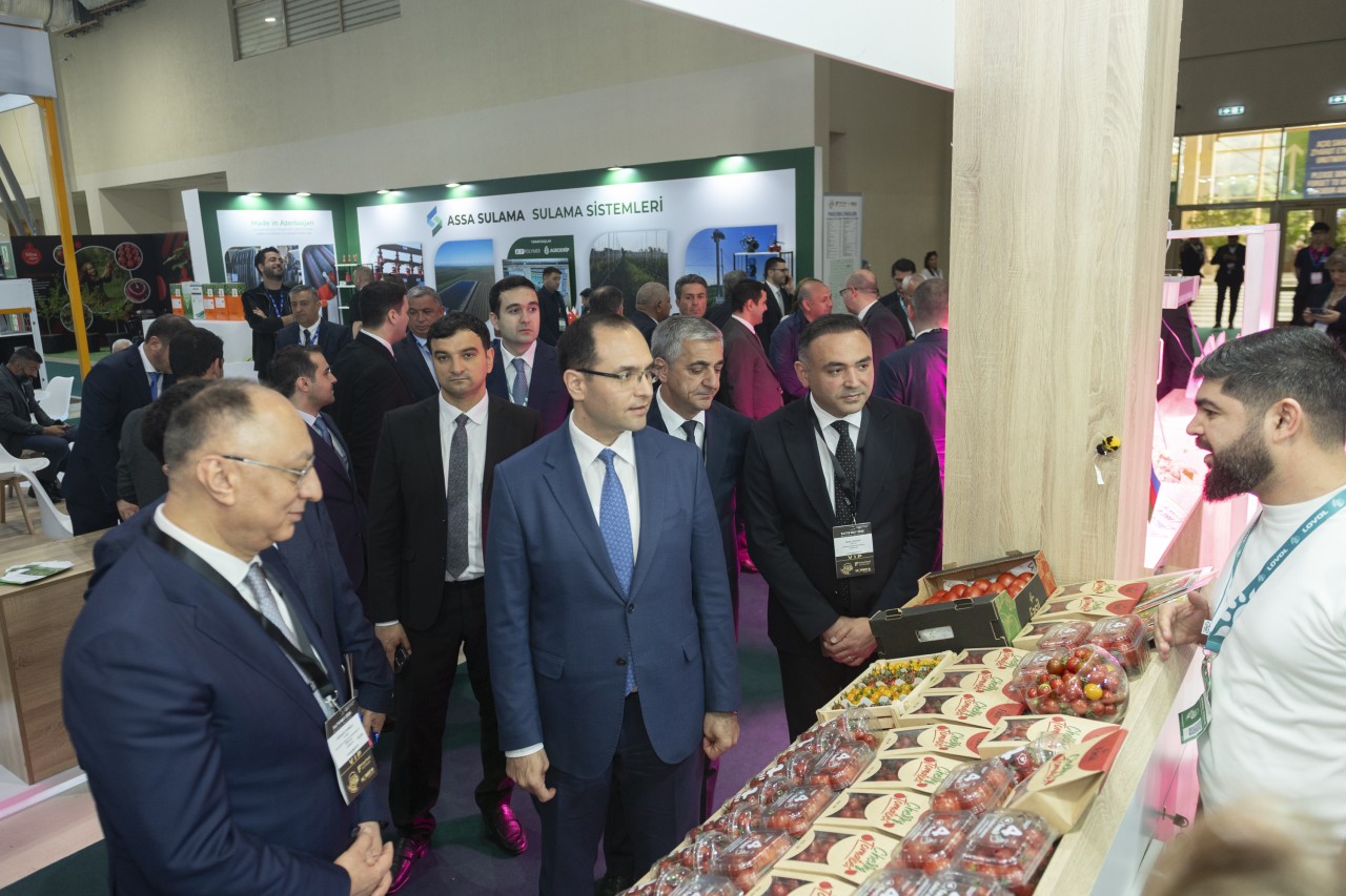 “Caspian Agro 2026” və “InterFood Azerbaijan” sərgisinə baxış keçirildi - FOTOLAR