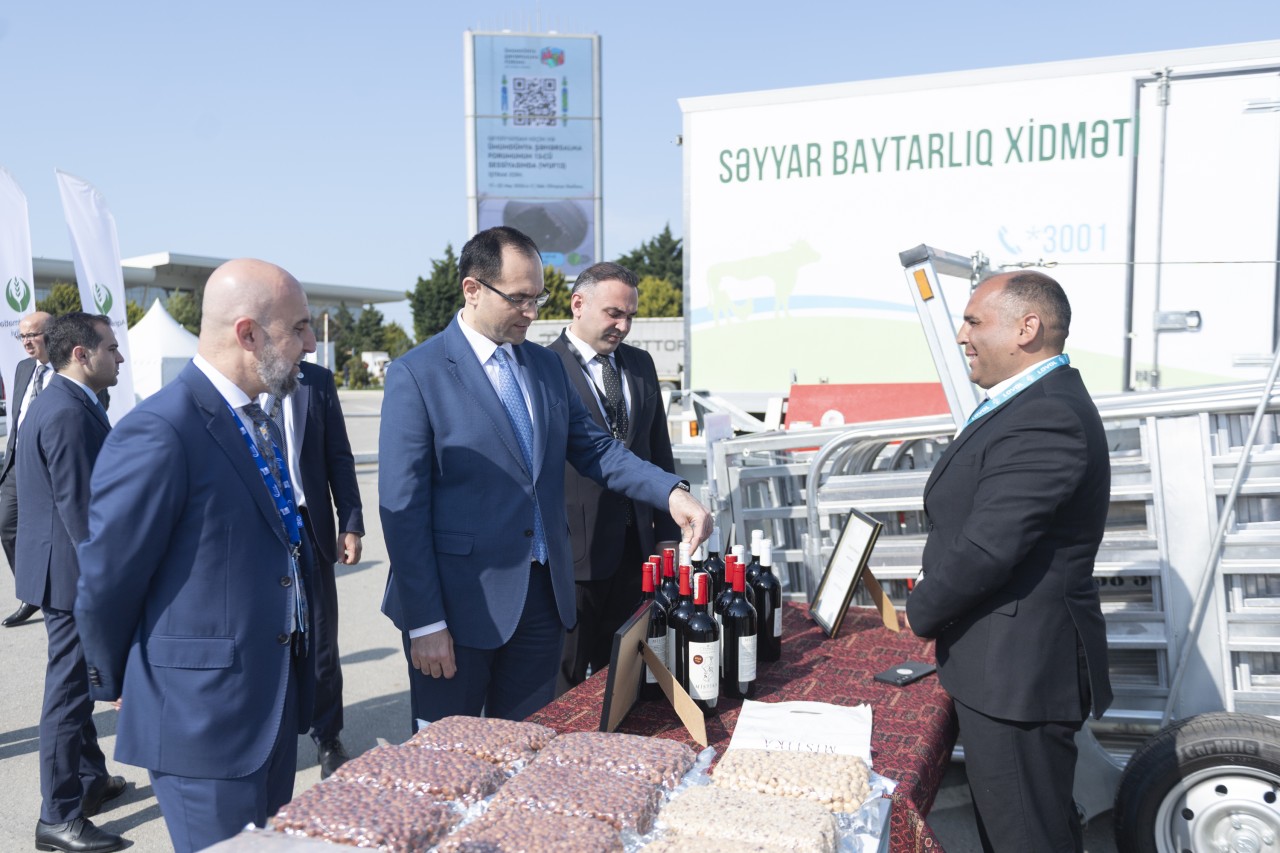 “Caspian Agro 2026” və “InterFood Azerbaijan” sərgisinə baxış keçirildi - FOTOLAR