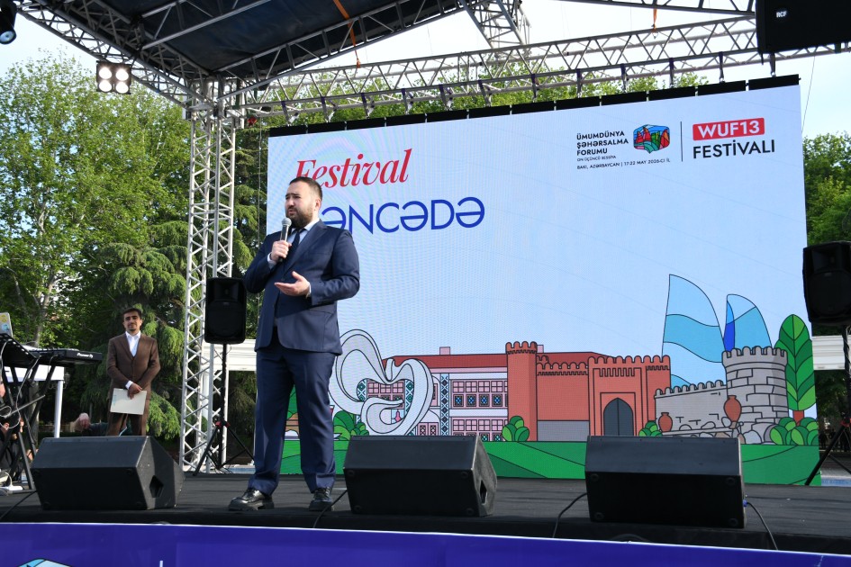 WUF13 Festivalı Gəncədə böyük maraqla qarşılanıb - FOTOLAR