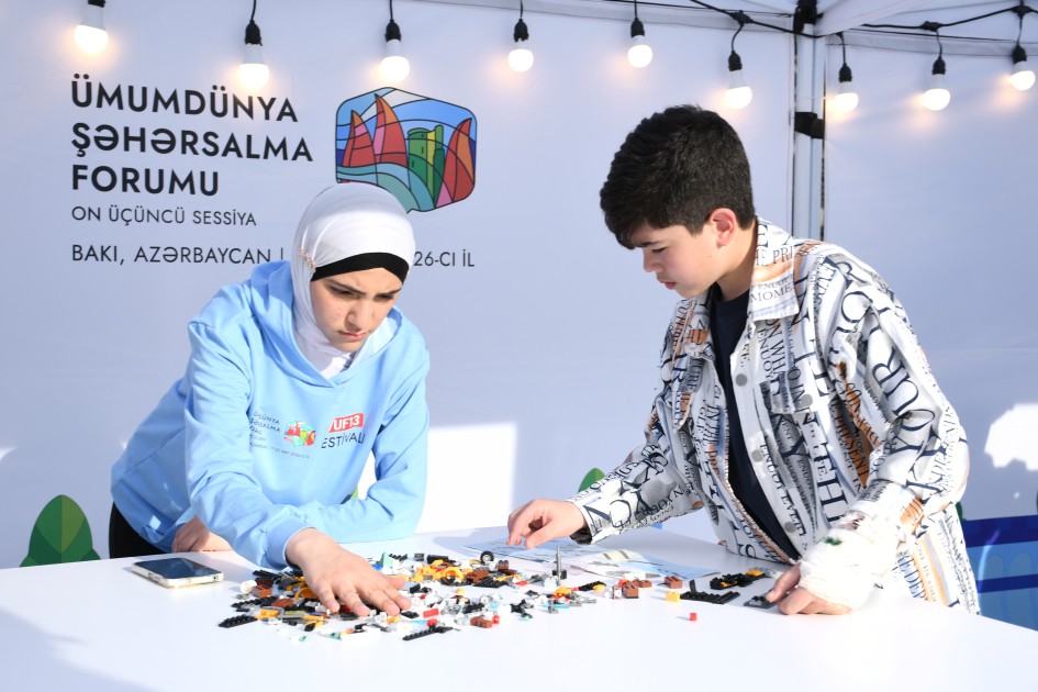 WUF13 Festivalı Gəncədə böyük maraqla qarşılanıb - FOTOLAR