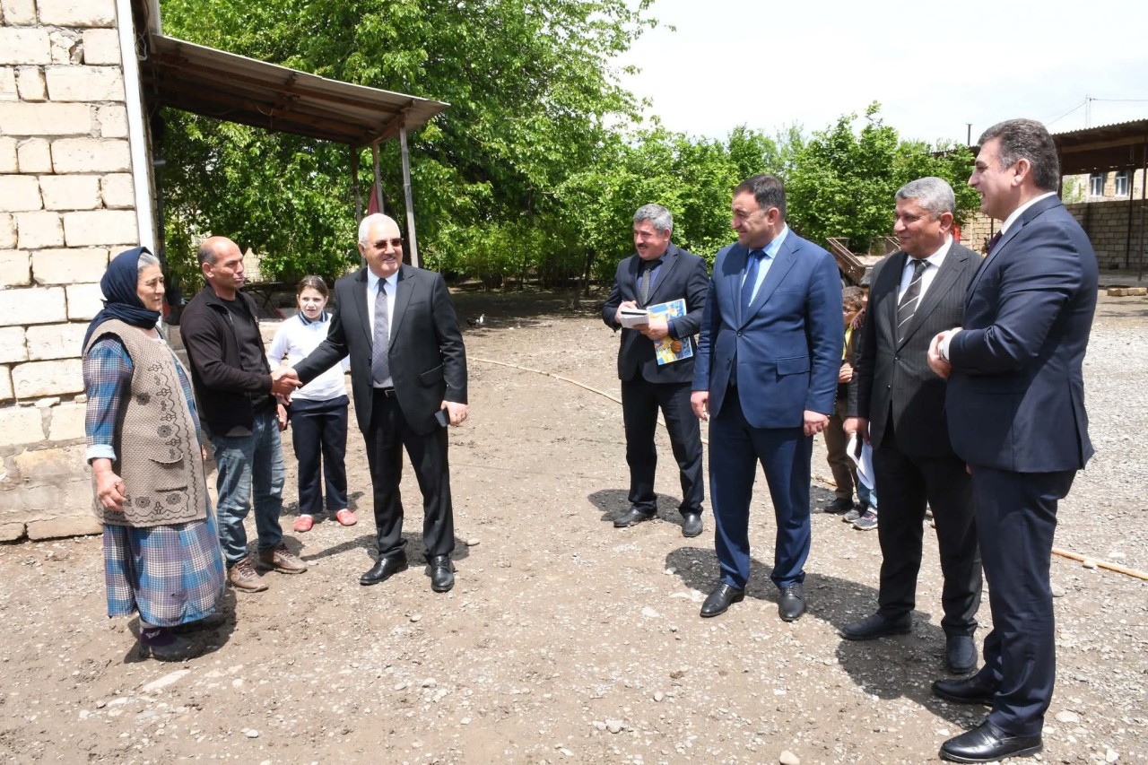 Vaqif Həsənovun Çıraxlı kəndində səyyar qəbul-görüşü keçirilib - FOTOLAR
