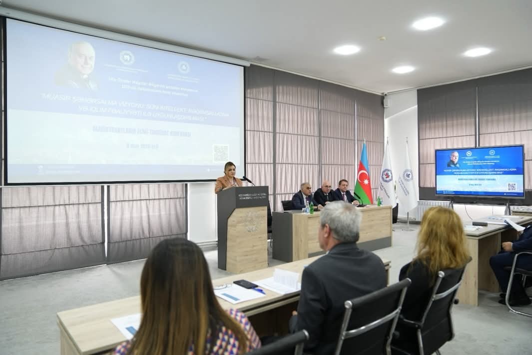 Əmək və Sosial Münasibətlər Akademiyasında elmi konfrans keçirildi - FOTOLAR