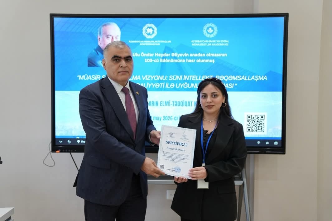 Əmək və Sosial Münasibətlər Akademiyasında elmi konfrans keçirildi - FOTOLAR