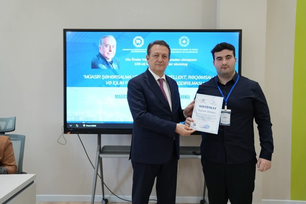 Əmək və Sosial Münasibətlər Akademiyasında elmi konfrans keçirildi - FOTOLAR