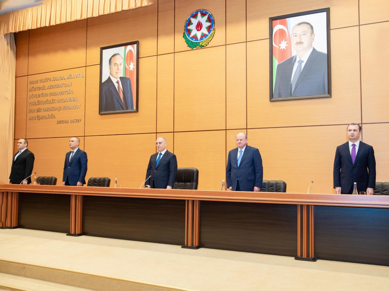DTX-də Heydər Əliyevin anadan olmasının 103 illiyi qeyd olunub - FOTOLAR