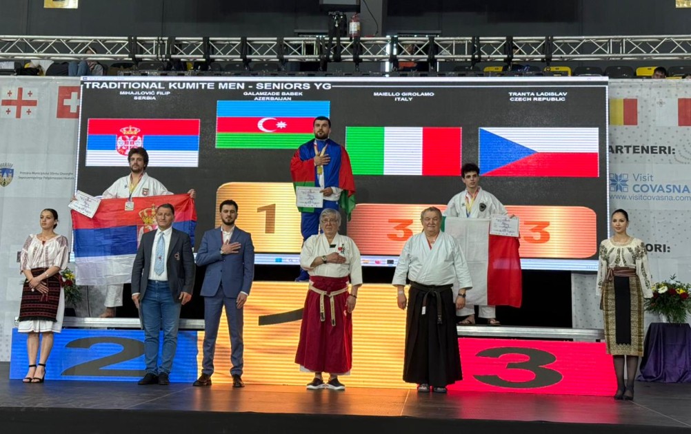 Babək Avropadan qızıl medalla qayıdacaq - FOTO