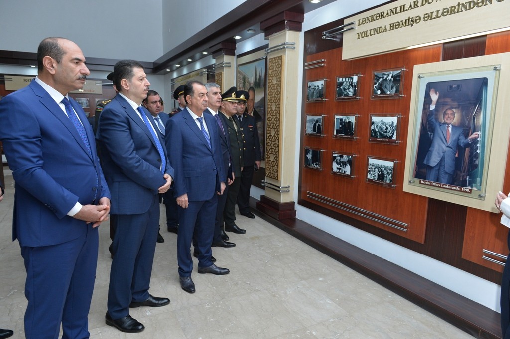 Lənkəranda Ümummilli Liderin 103-cü ildönümü ehtiramla qeyd olunub - FOTOLAR