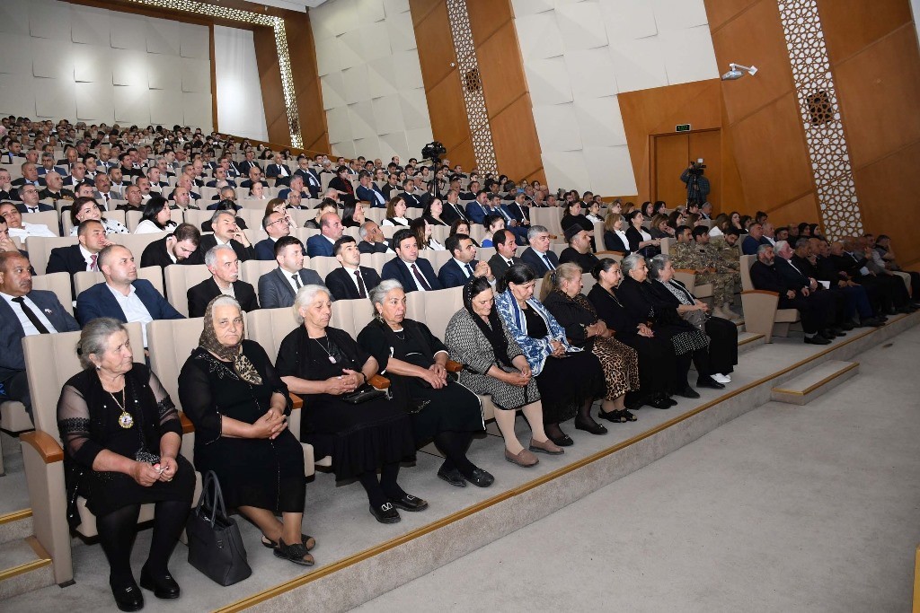 Ağdamda Ulu öndərə həsr olunmuş tədbir keçirilib - FOTOLAR