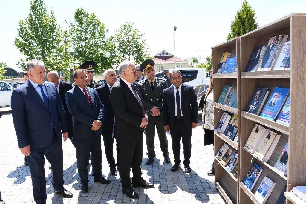 Ağdamda Ulu öndərə həsr olunmuş tədbir keçirilib - FOTOLAR