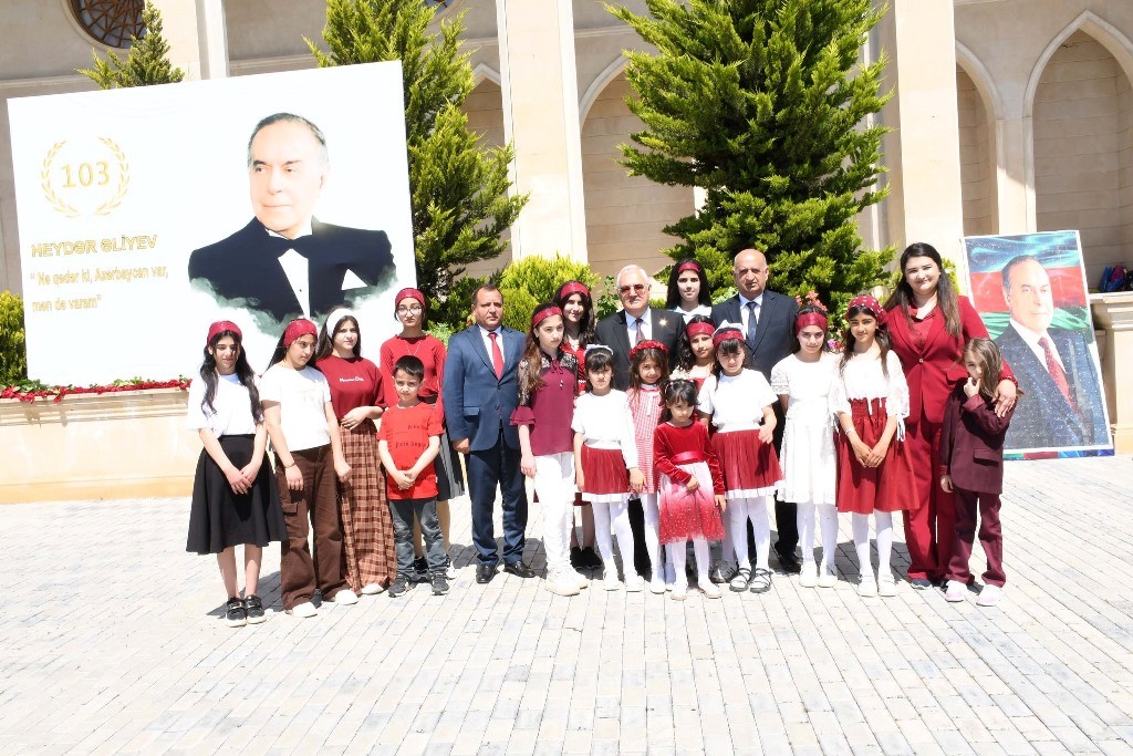 Ağdamda Ulu öndərə həsr olunmuş tədbir keçirilib - FOTOLAR