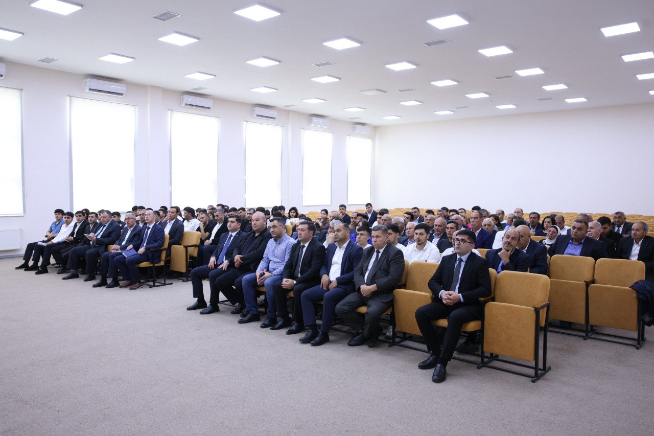 Müasir aqrar yanaşmalarla bağlı seminar keçirildi - FOTOLAR