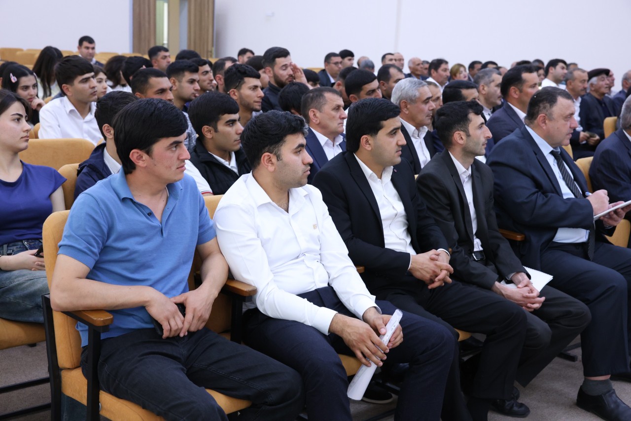 Müasir aqrar yanaşmalarla bağlı seminar keçirildi - FOTOLAR