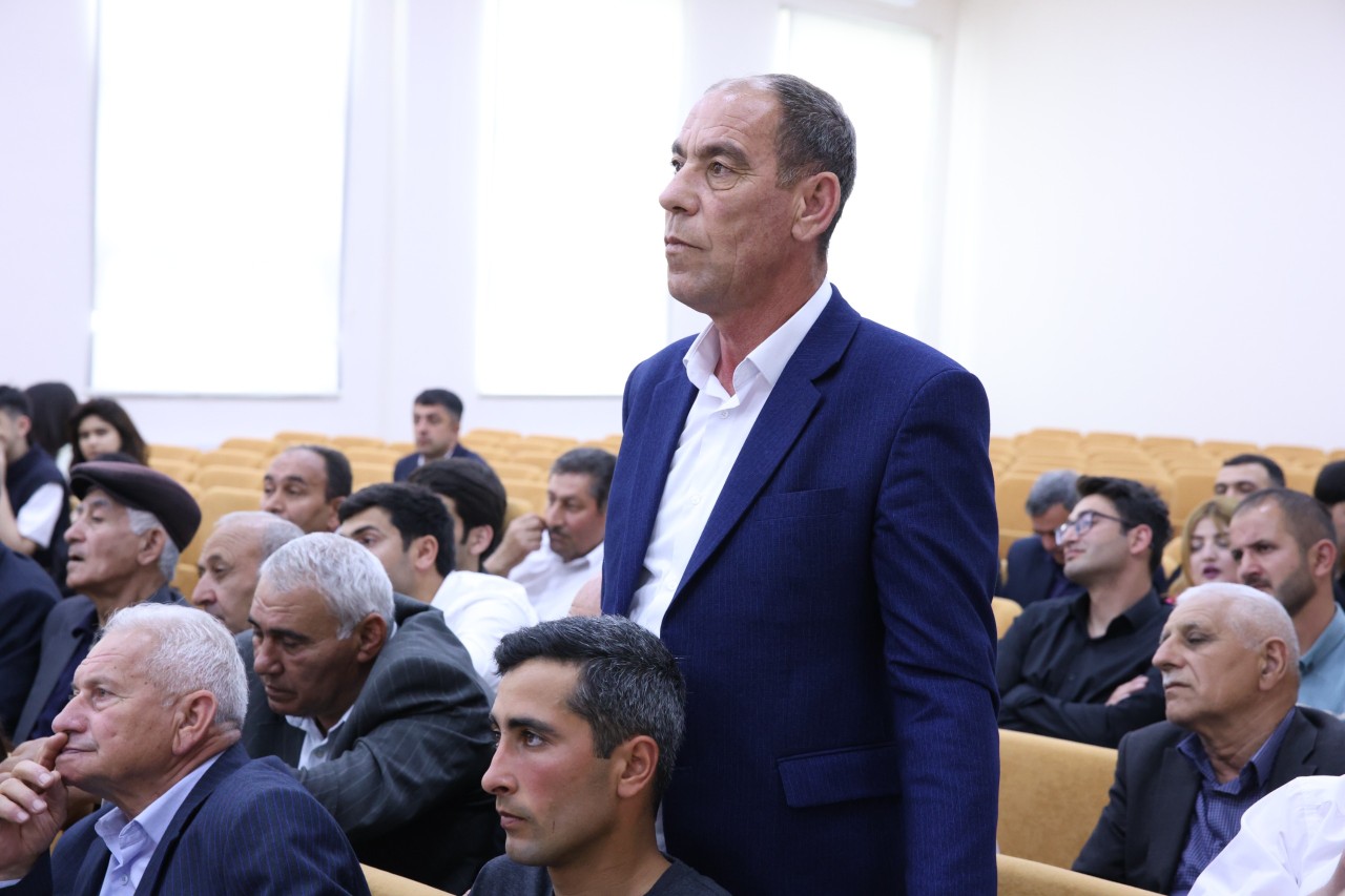 Müasir aqrar yanaşmalarla bağlı seminar keçirildi - FOTOLAR