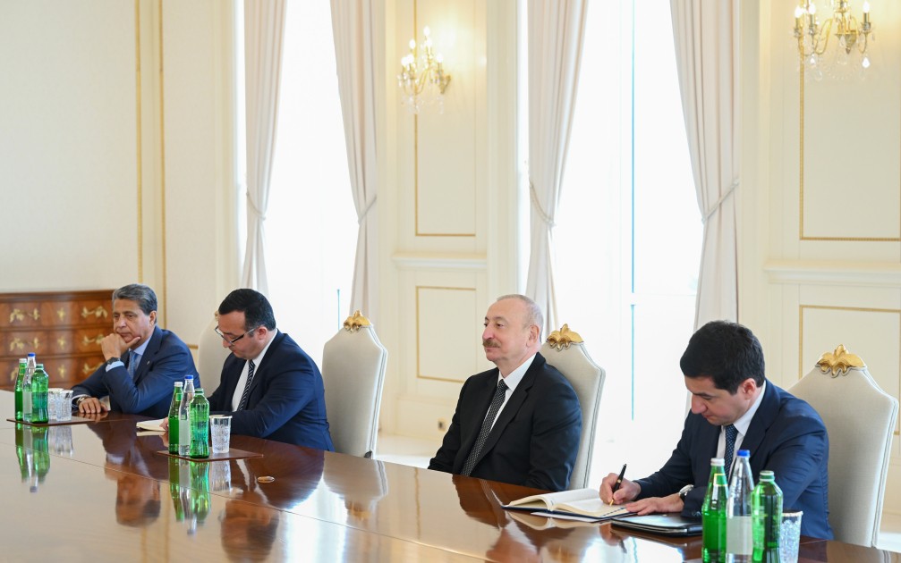 Prezident Rixard Raşini qəbul etdi - FOTOLAR
