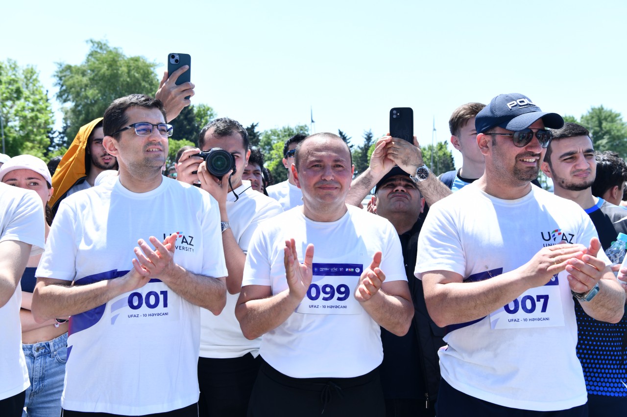 Heydər Əliyevə və UFAZ-ın 10 illiyinə həsr olunmuş marafon yarışı keçirilib - FOTOLAR