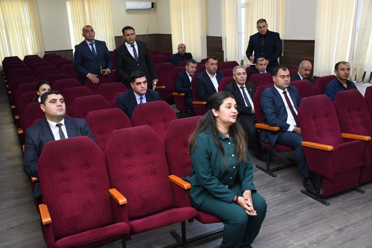 Ağdam RİH-də vətəndaşların növbəti qəbulu keçirilib - FOTOLAR