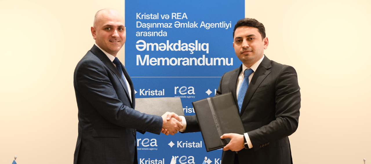 “Kristal” və “REA” Daşınmaz Əmlak Agentliyi arasında memorandum imzalanıb! - FOTO