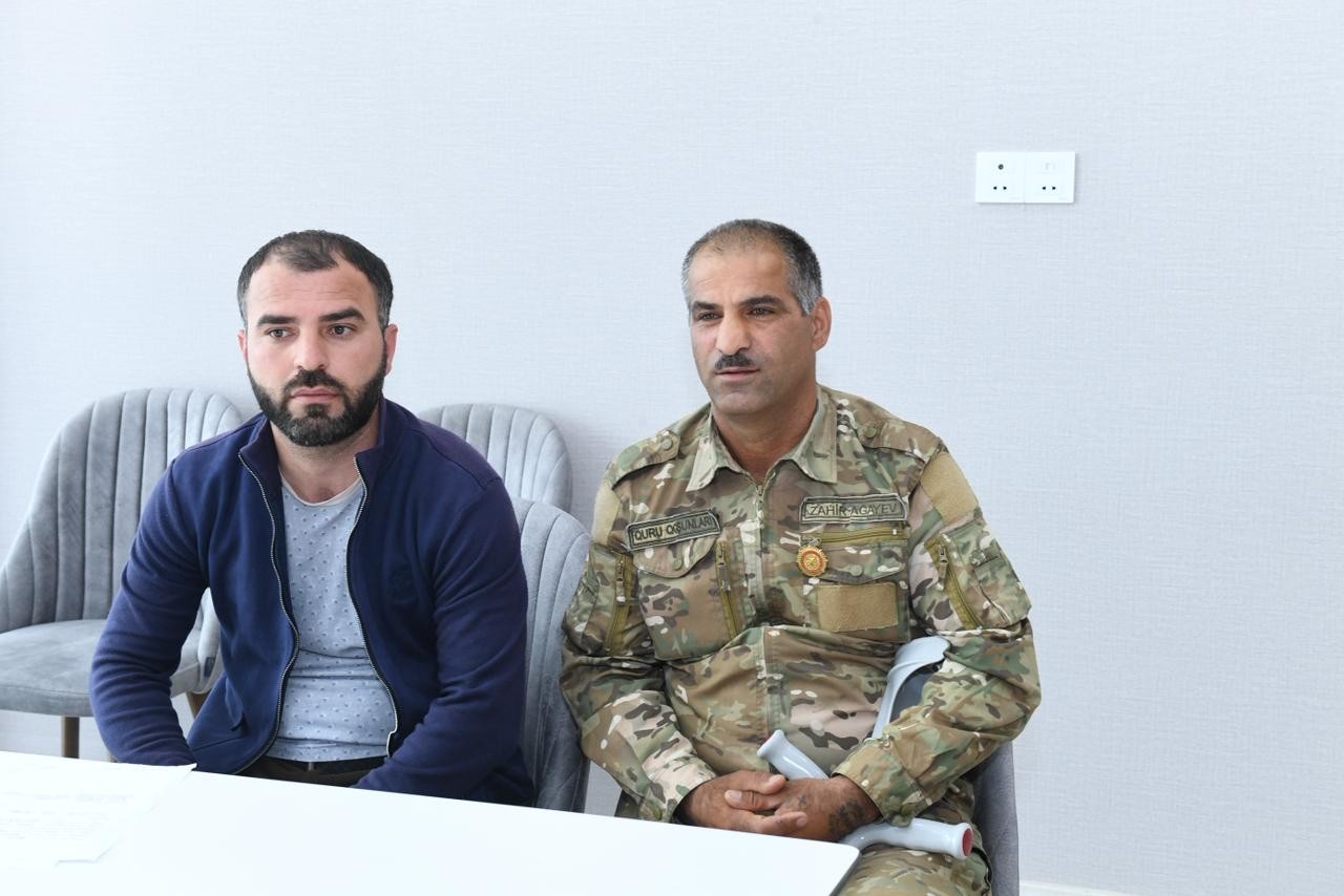 Komitə sədri Ağdamda keçmiş məcburi köçkünlərin müraciətləri dinlədi - FOTOLAR