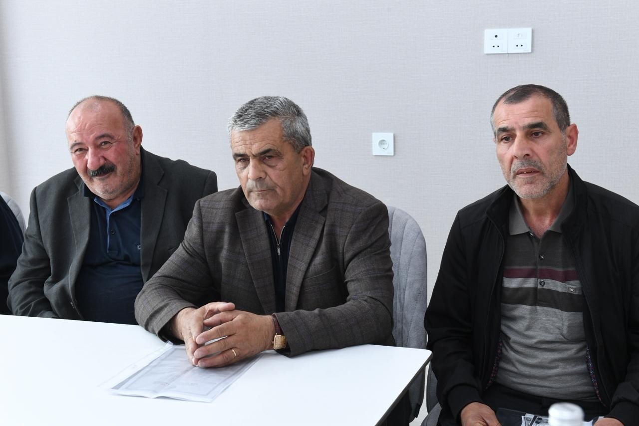 Komitə sədri Ağdamda keçmiş məcburi köçkünlərin müraciətləri dinlədi - FOTOLAR