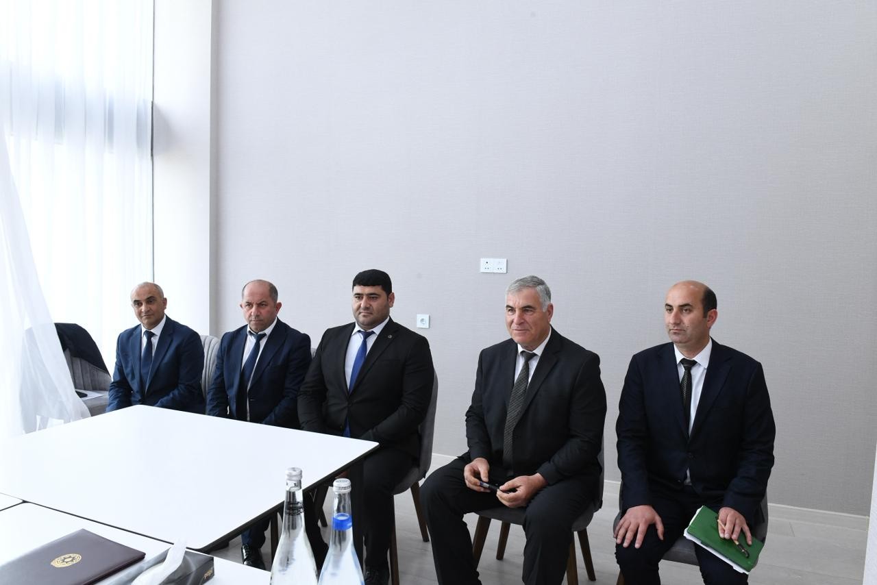 Komitə sədri Ağdamda keçmiş məcburi köçkünlərin müraciətləri dinlədi - FOTOLAR