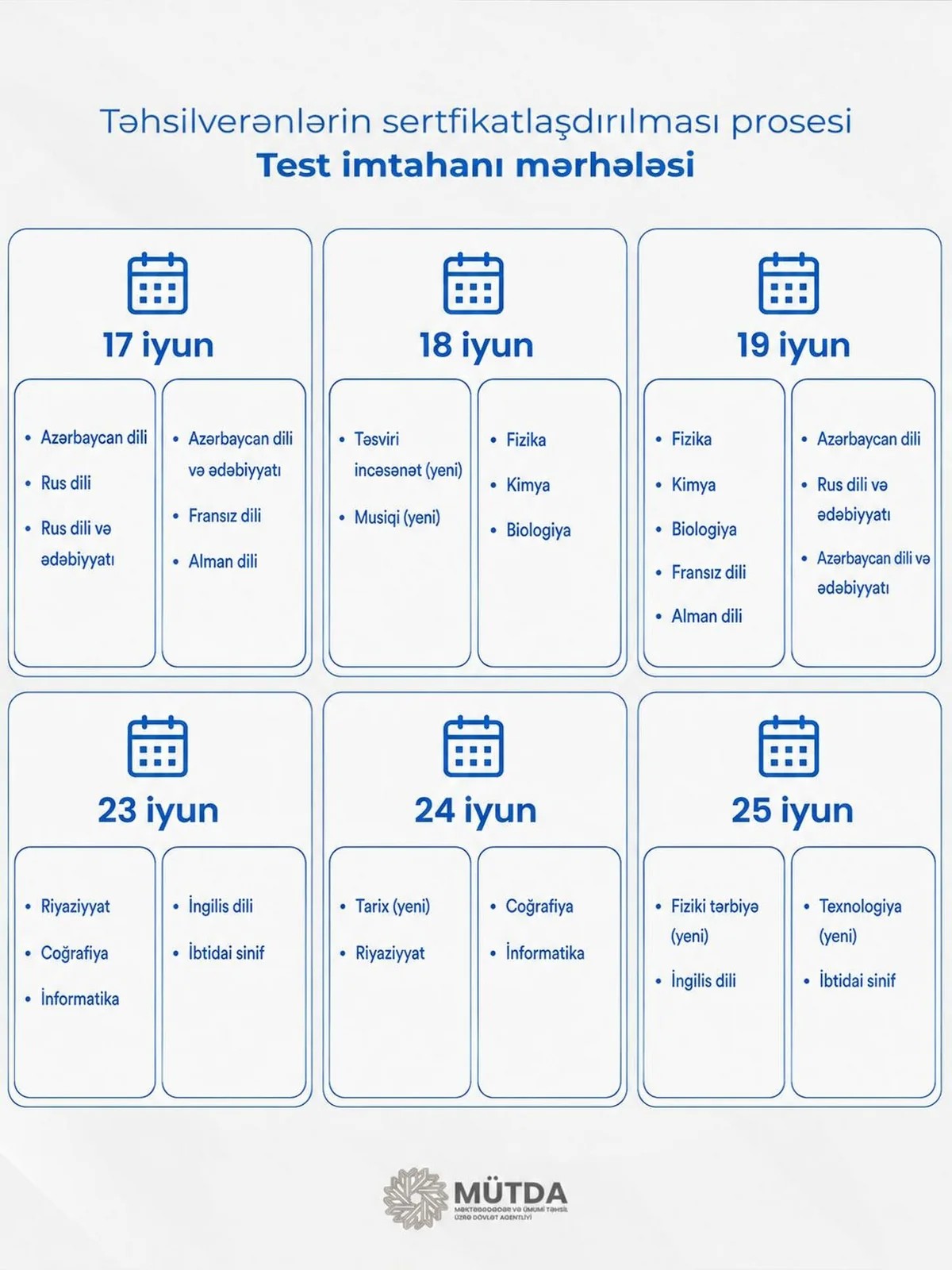 Müəllimlərin sertifikasiya imtahanının vaxtı açıqlandı - VİDEO