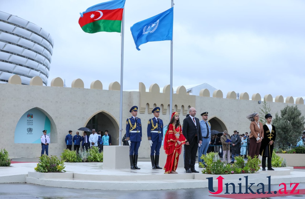 WUF13-ün rəsmi bayraqqaldırma mərasimi oldu - FOTO