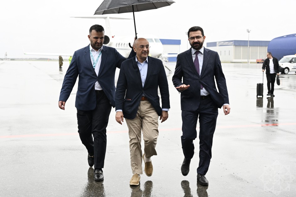 Körfəz Əməkdaşlıq Şurasının Baş katibi Azərbaycana gəldi - FOTO