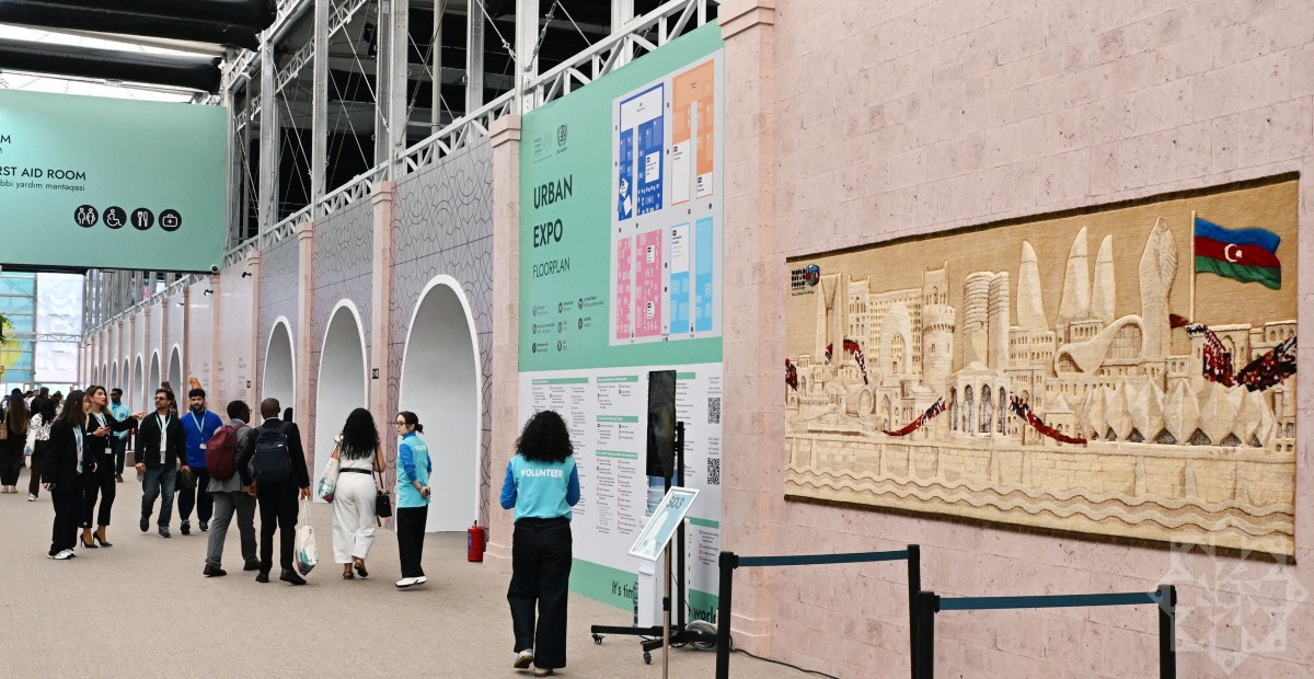 Prezident və xanımı “Urban Expo” sərgisinin açılışında - FOTOLAR