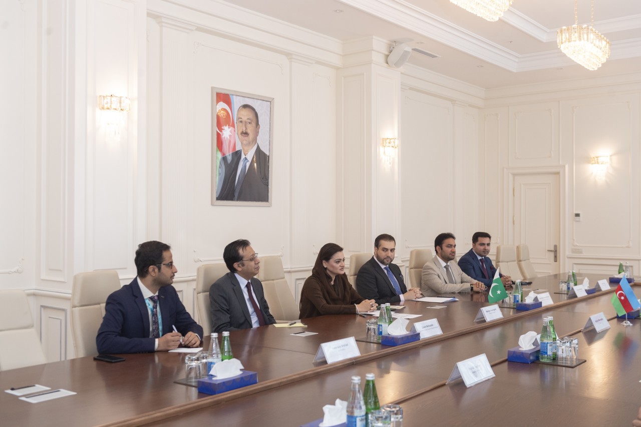 Nazir Pakistan rəsmisi ilə bu məsələləri müzakirə etdi - FOTOLAR