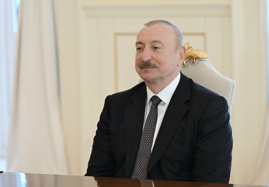 Prezident İqor Sergeyenkonu qəbul etdi - FOTOLAR