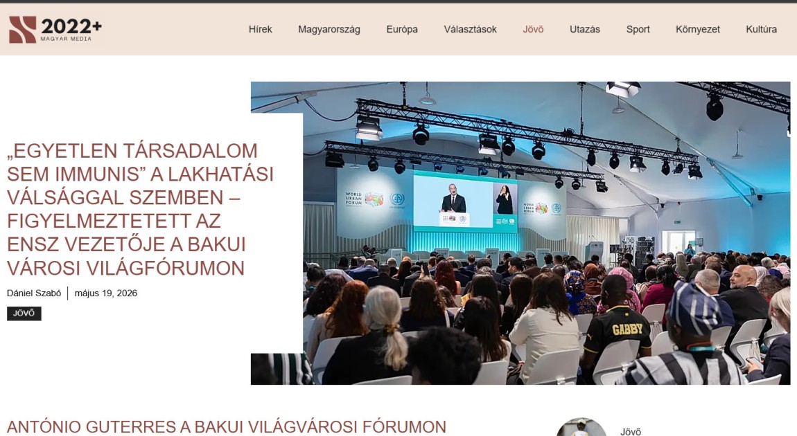 İlham Əliyevin WUF13-ün açılışındakı çıxışı dünya mediasında - FOTOLAR