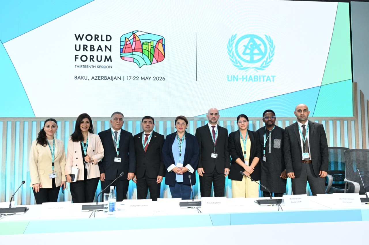WUF13 çərçivəsində MİM tərəfindən tədbir keçirildi - FOTOLAR