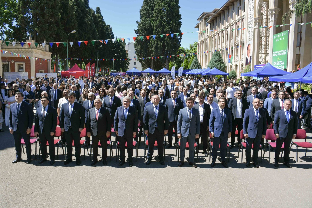 ADAU-da Karyera Sərgisi baş tutub - FOTOLAR