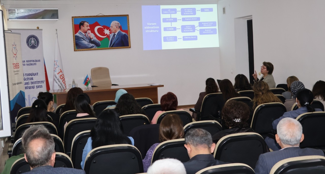 Sumqayıt Tibb Mərkəzində tədbir keçirildi - FOTOLAR