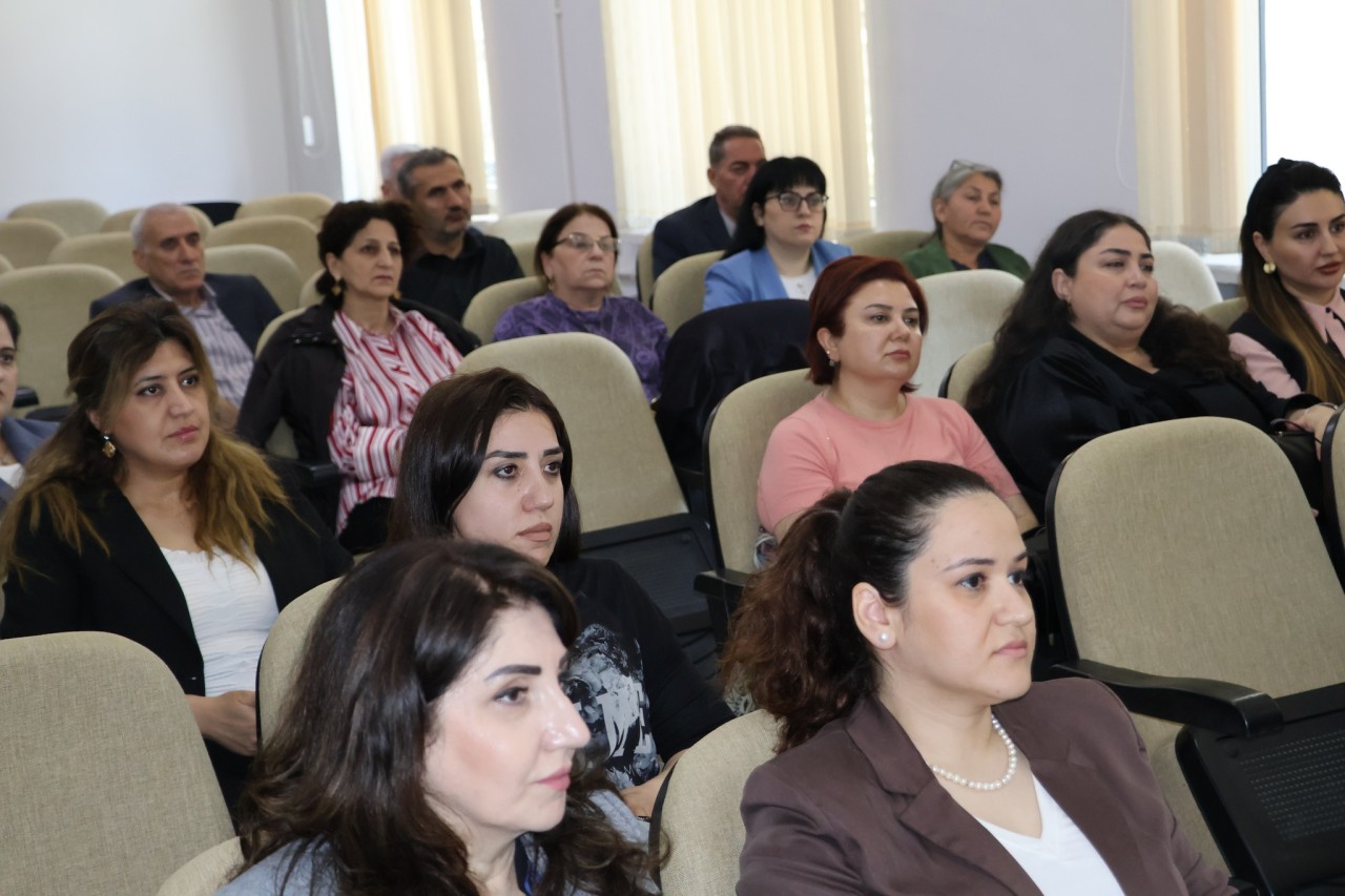 Sumqayıt Tibb Mərkəzində tədbir keçirildi - FOTOLAR