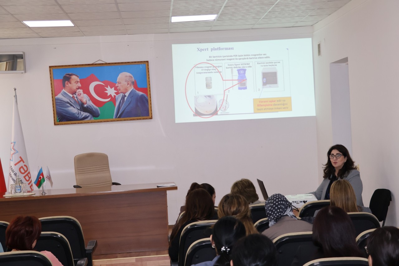 Sumqayıt Tibb Mərkəzində tədbir keçirildi - FOTOLAR
