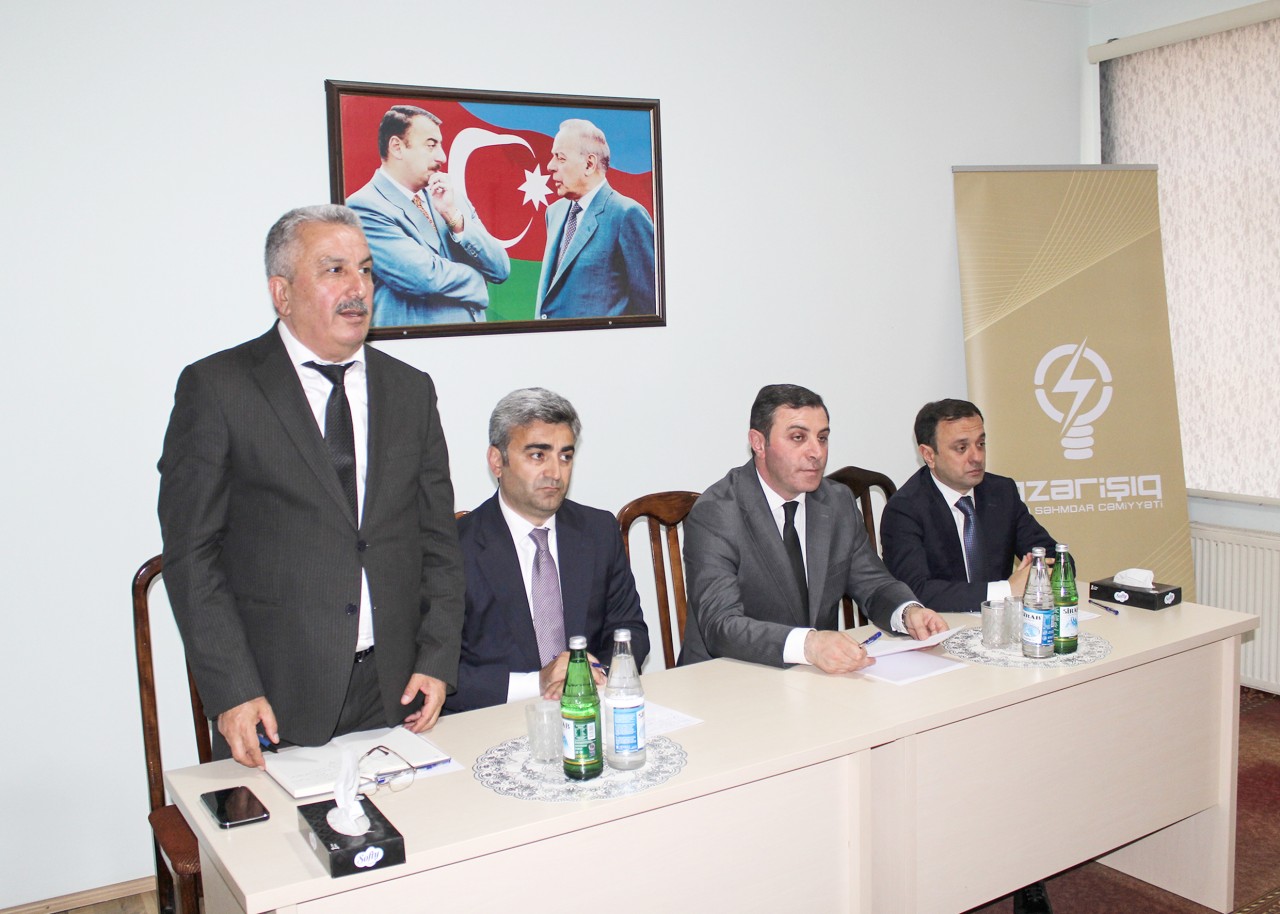 “Azərişıq” ASC-nin nümayəndələri Naxçıvanda sahibkarlarla görüşüb - FOTOLAR