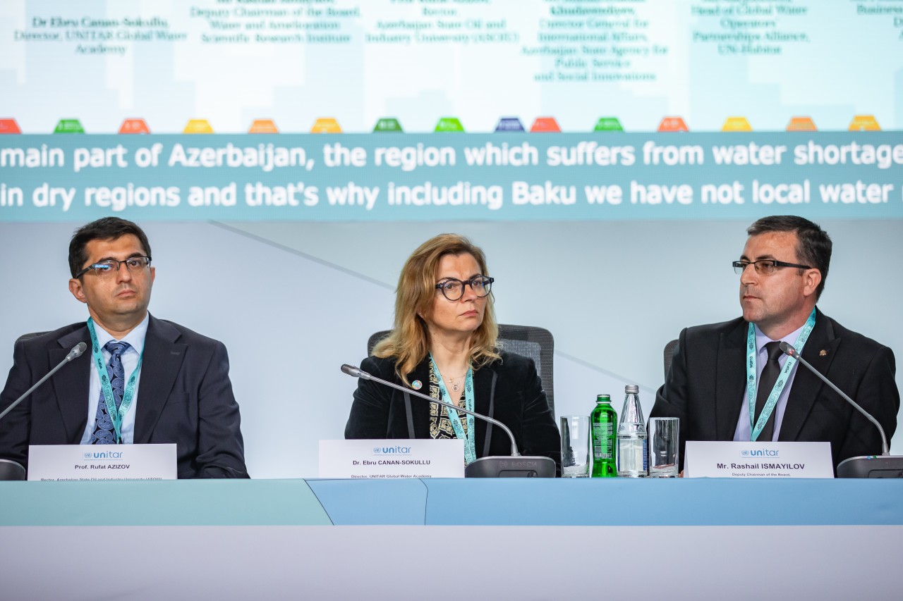 ADNSU rektoru WUF13-də dayanıqlı inkişaf mövzusunda paneldə çıxış edib - FOTOLAR
