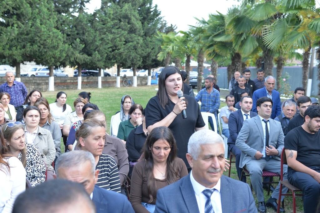 Taleh Qaraşov növbəti səyyar qəbul keçirdi - FOTOLAR