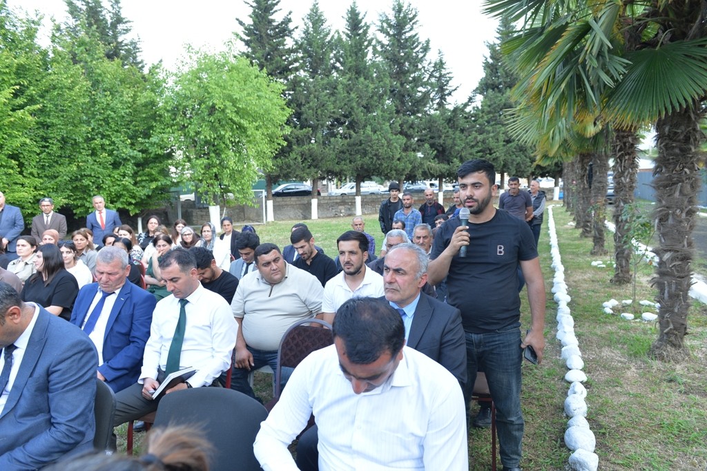 Taleh Qaraşov növbəti səyyar qəbul keçirdi - FOTOLAR