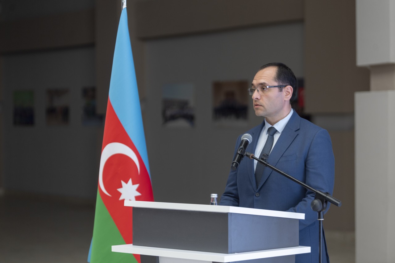 Neftçalada Xəzər dənizinə nərə cinsli balıq körpələri buraxılıb - FOTOLAR