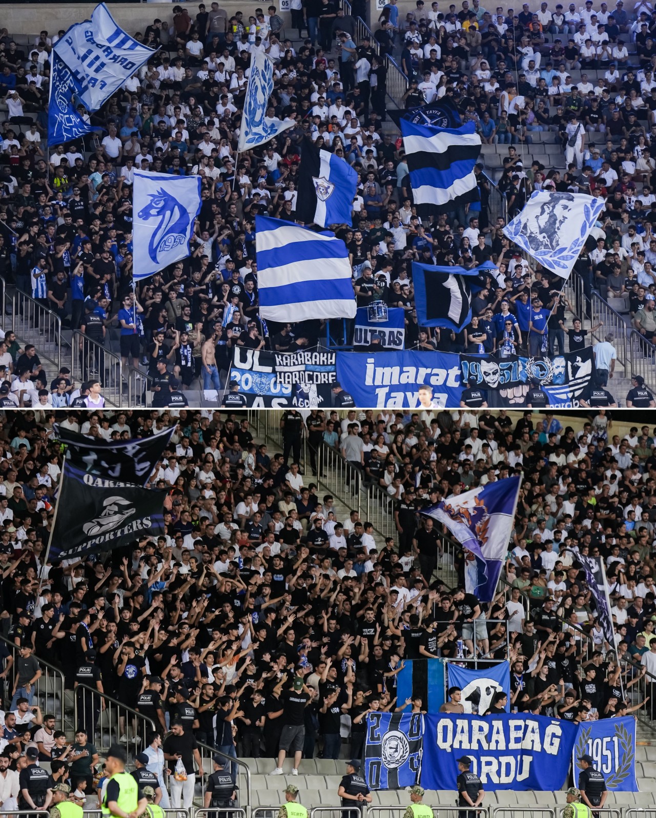 Azarkeşlər Allahverdi Bağırovu belə yad etdilər - FOTOLAR