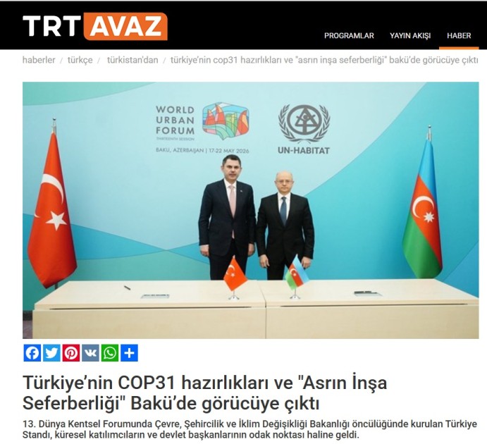 Dünya mediası WUF13-dən yazır - FOTOLAR