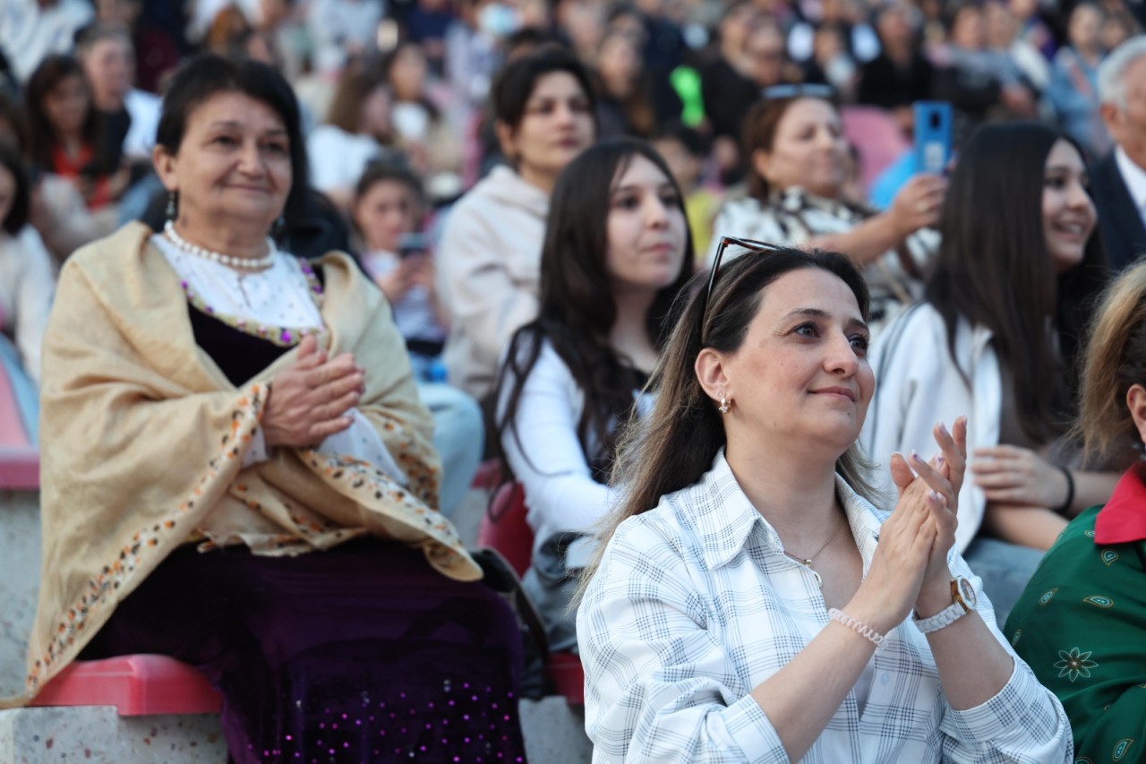 Xətai rayonunda III Kəlağayı Festivalı təşkil olunub - VİDEO