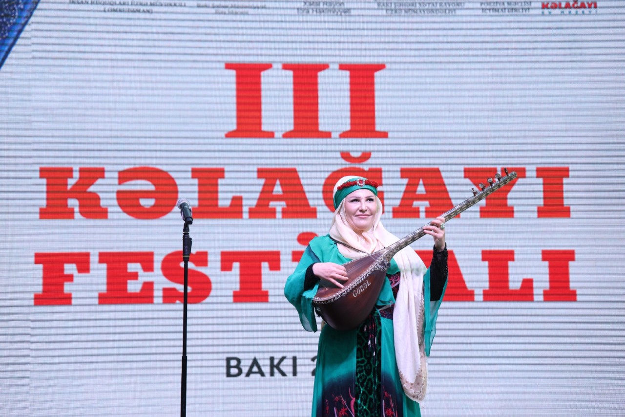 Xətai rayonunda III Kəlağayı Festivalı təşkil olunub - VİDEO