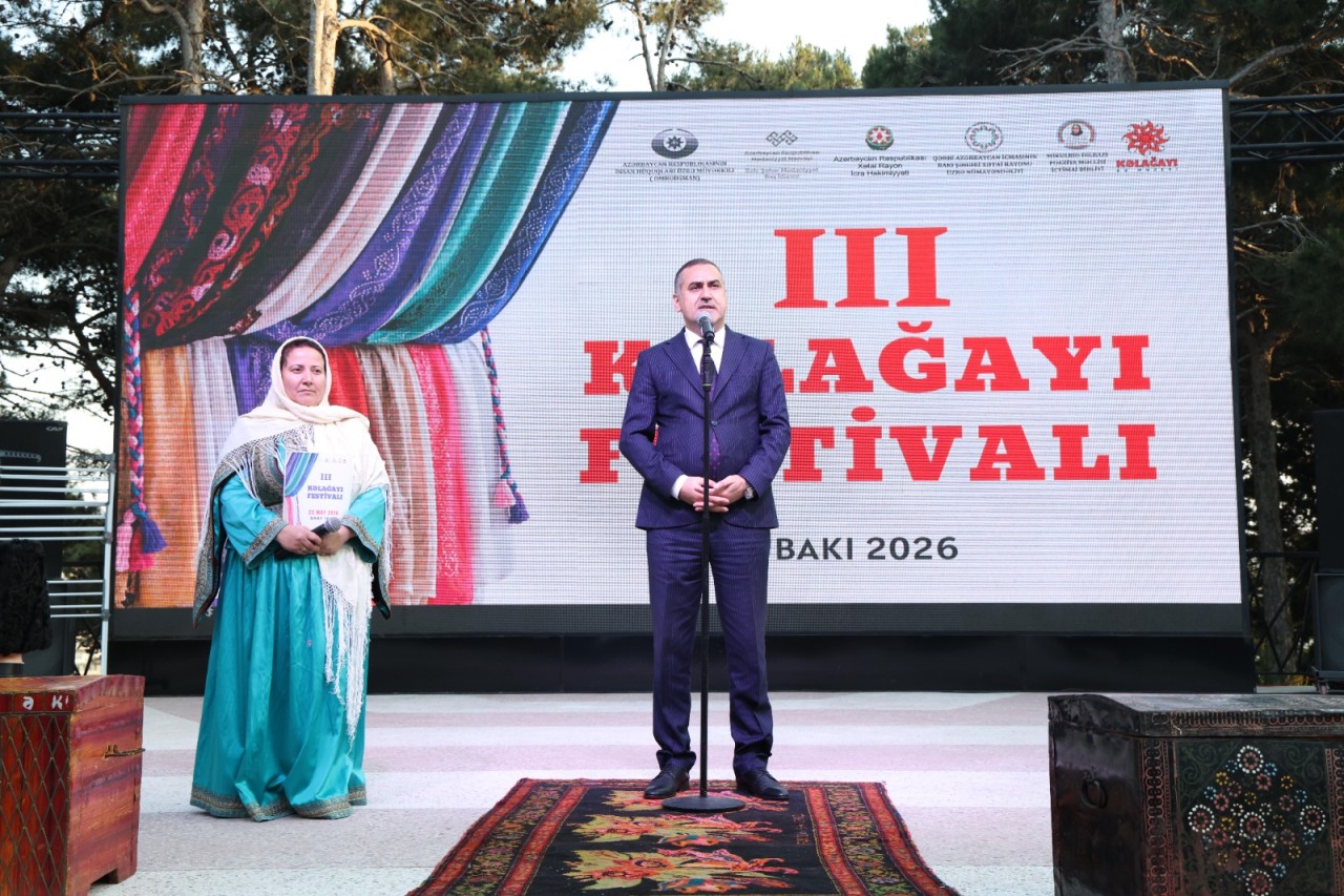 Xətai rayonunda III Kəlağayı Festivalı təşkil olunub - VİDEO