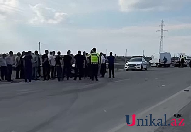 Ucarda yol qəzasında sürücü ölüb - FOTO