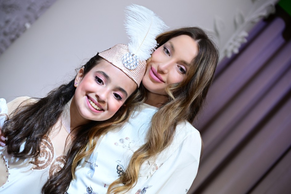 Leyla və Alena Əliyevalar Müstəqillik Gününə həsr olunmuş konserti izlədilər - FOTOLAR