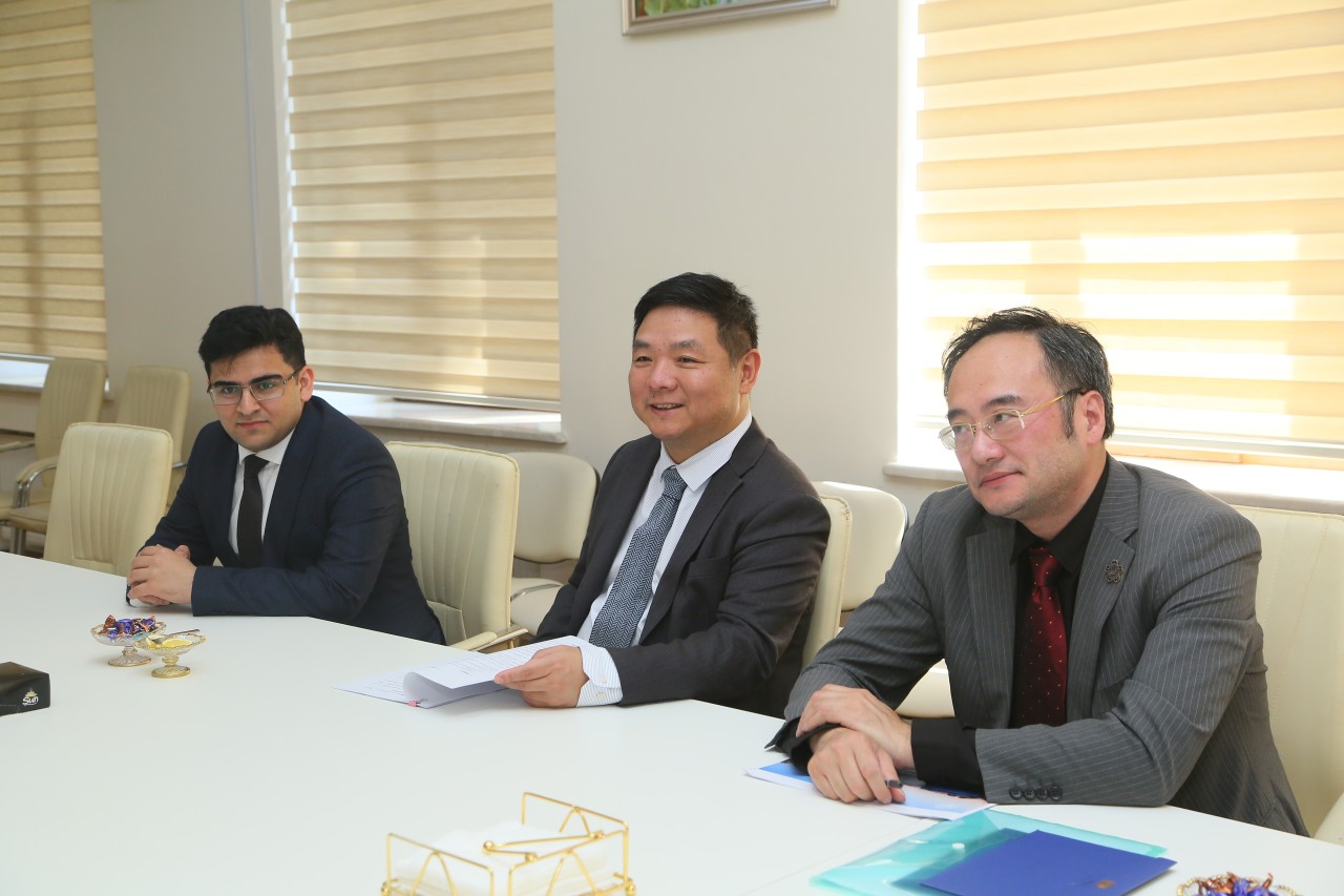 AzTU ilə Çin universiteti arasında protokol imzalandı - FOTOLAR