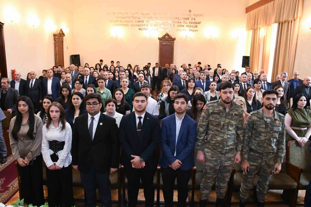 ADAU-da Müstəqillik Günü qeyd olunub - FOTOLAR